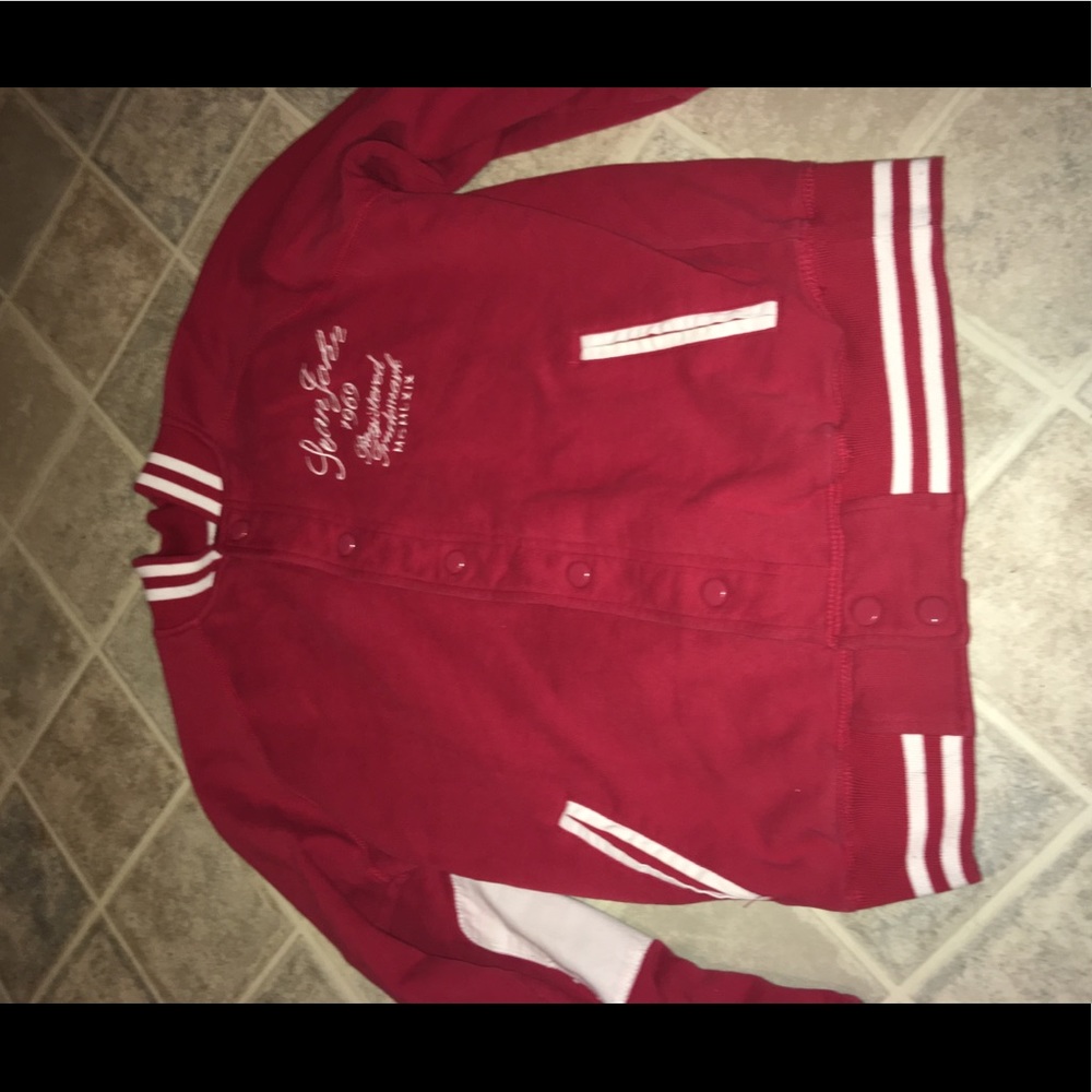 Button up sweater